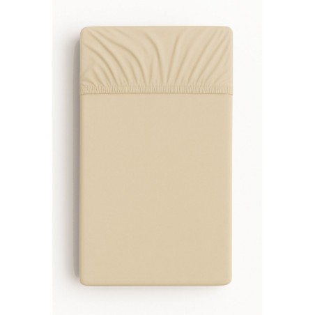 Kummiga voodilina 120x60 cm, beež