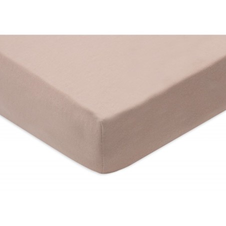 Kummiga voodilinad jersey 60x120 cm, 2 tk, Wild Rose/Ivory