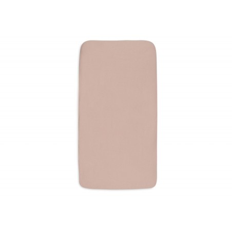 Kummiga voodilinad jersey 60x120 cm, 2 tk, Wild Rose/Ivory