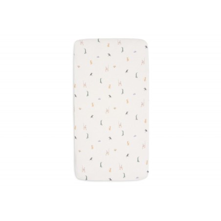 Kummiga voodilina Jersey 60x120cm Jungle Jambo