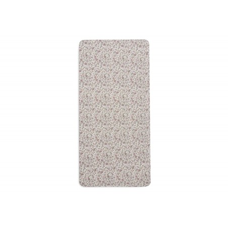 Kummiga voodilina Jersey 60x120cm Retro Flowers