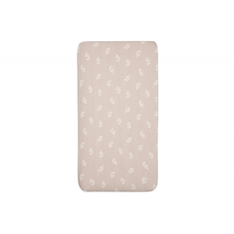 Kummiga voodilina Jersey 60x120cm Twig Wild Rose