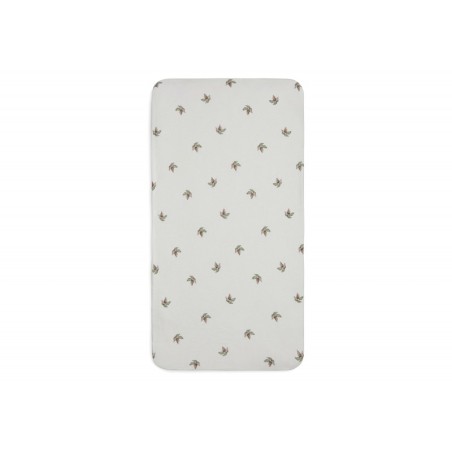 Kummiga voodilina jersey 60x120 Rosehip