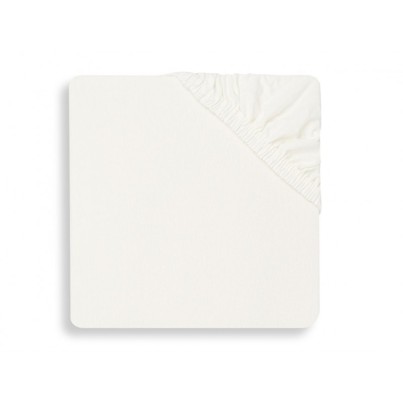 Kummiga voodilina jersey 60x120, ivory