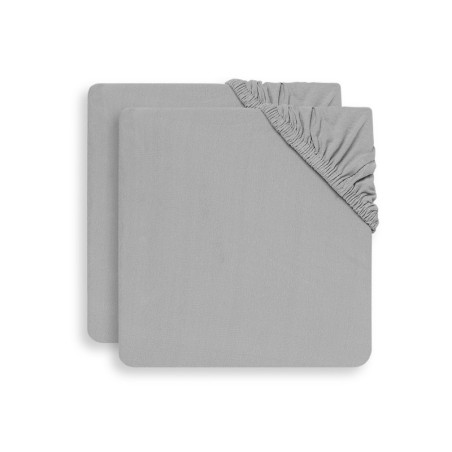 Kummiga voodilinad jersey 60x120 cm, 2 tk, hall