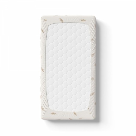 Kummiga voodilina 60x120 cm , boho feathers