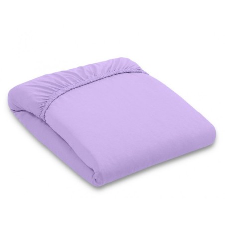 Kummiga voodilina jersey 120x60 cm, lilla