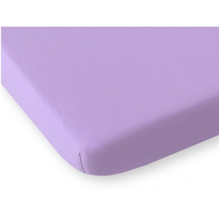 Kummiga voodilina jersey 120x60 cm, lilla