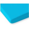 Kummiga voodilina 120x60 cm, türkiis
