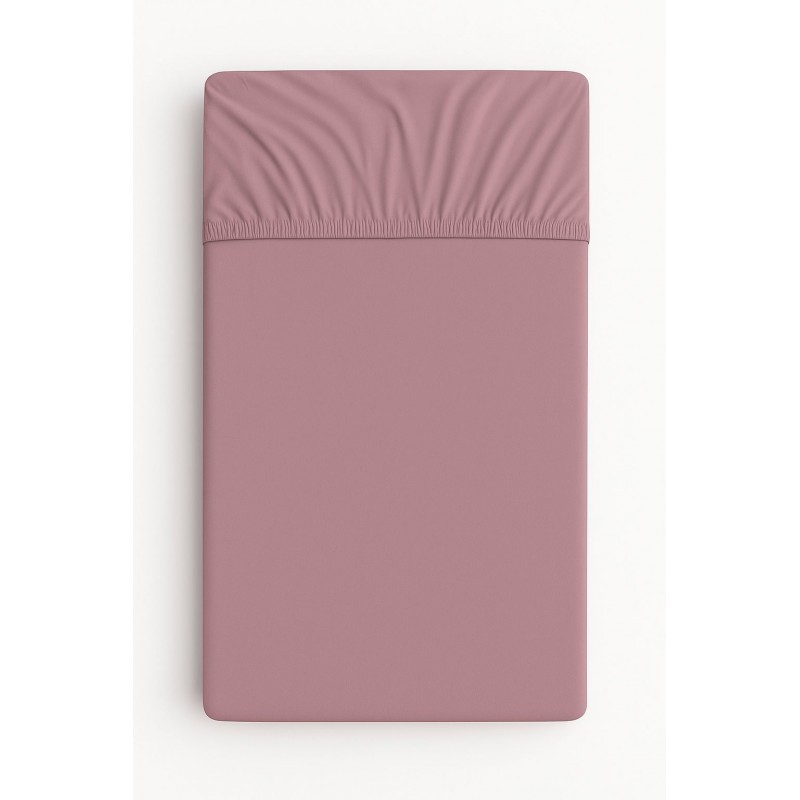 Kummiga voodilina 120x60 cm, pastell violet