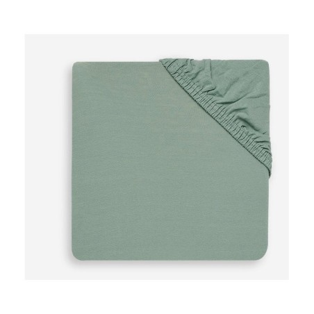 Kummiga voodilina 60x120, Ash Green