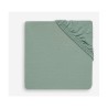Kummiga voodilina 60x120, Ash Green