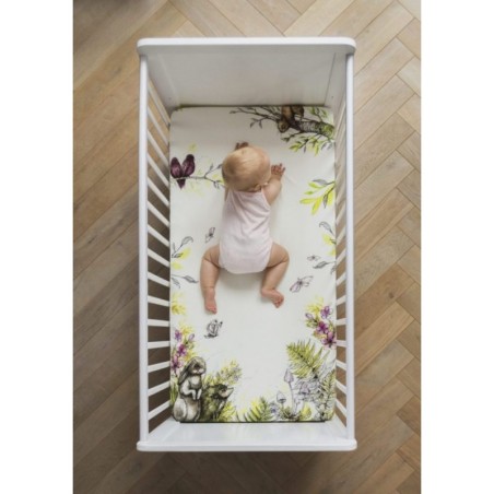 Kummiga voodilina Forest, 60x120 cm