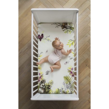 Kummiga voodilina Forest, 60x120 cm