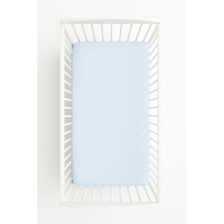 Kummiga voodilina 140x70 cm, sinine