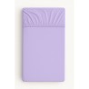 Kummiga voodilina 140x70 cm, lilla