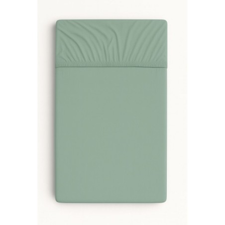 Kummiga voodilina 140x70 cm, pastell roheline