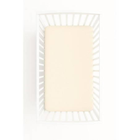 Kummiga voodilina jersey 140x70 cm, kreem