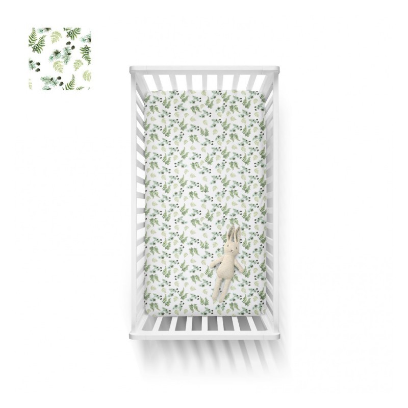 Kummiga voodilina 140x70 cm , wolf forest