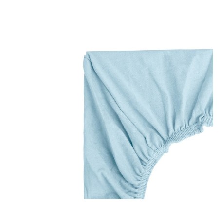 Bambusest voodilina hällile Sinine 90x40