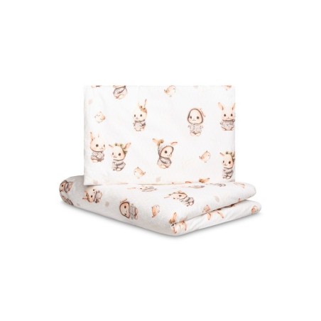 2-OSALINE VOODIPESU BEEŽ JÄNKUD 100X135 CM