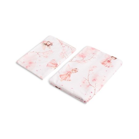 2-OSALINE VOODIPESU HALDJAD ROOSA 100X135 CM