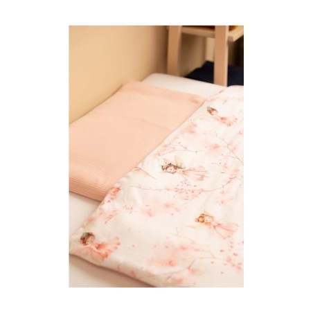 2-OSALINE VOODIPESU HALDJAD ROOSA 100X135 CM