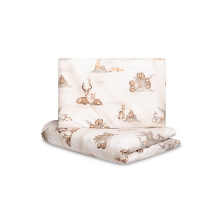 2-OSALINE VOODIPESU GROVE BROWN 100X135 CM