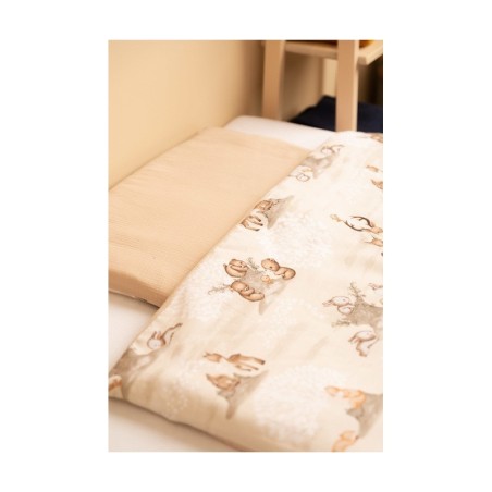 2-OSALINE VOODIPESU GROVE BROWN 100X135 CM