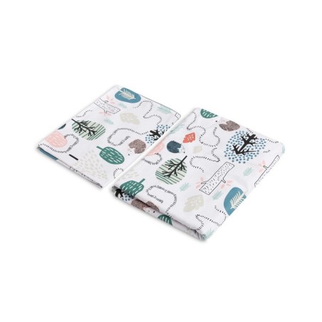 2-osaline voodipesu SIIL SMARAGD 100X135 CM