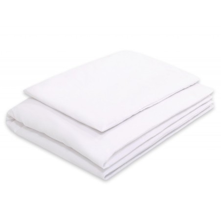 Voodipesu komplekt 100x135 / 60x40 cm, valge