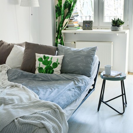 Bambus/puuvill voodipesukomplekt 135x100cm + 60x40cm, pääsukesed