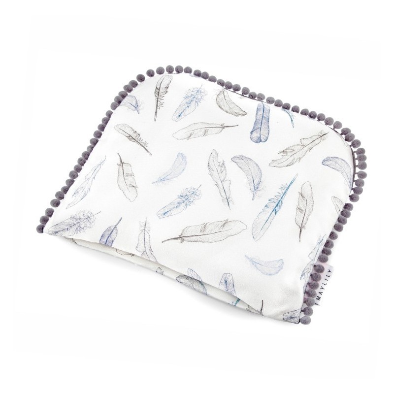 Beebipadi pompoms, 33x28cm, Heavenly Feathers