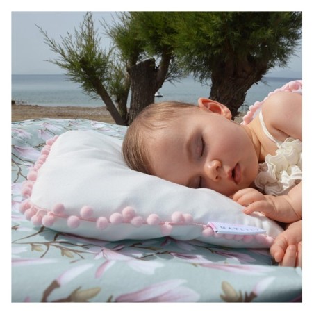 Beebipadi pompoms, 33x28cm, Heavenly Feathers