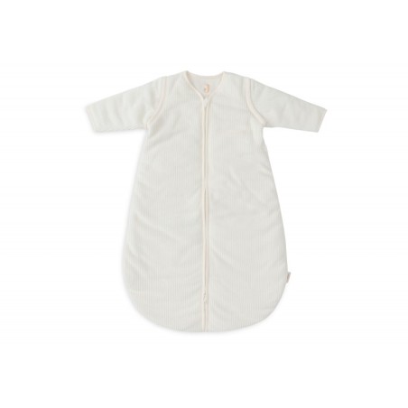 Beebi magamiskott eemaldatavad varrukad, 60cm Rib - Ivory