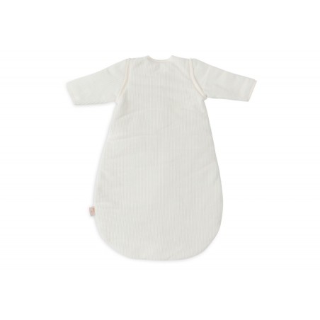 Beebi magamiskott eemaldatavad varrukad, 60cm Rib - Ivory