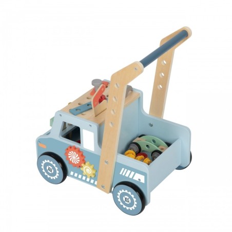 Puidust käimistugi auto mini STEM töötuba