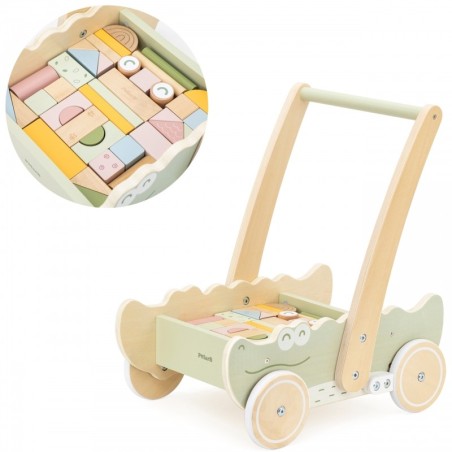 Puidust käimistugi klotsidega