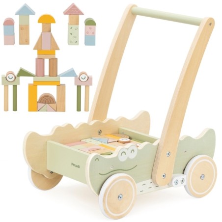 Puidust käimistugi klotsidega