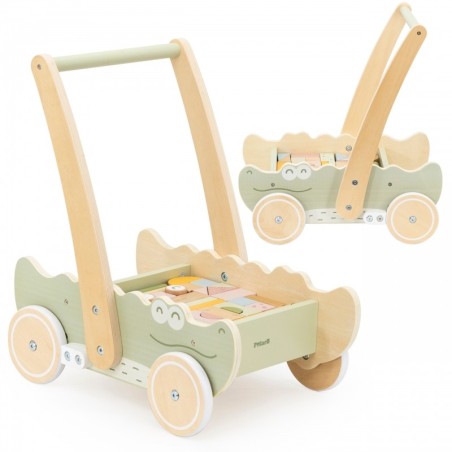 Puidust käimistugi klotsidega