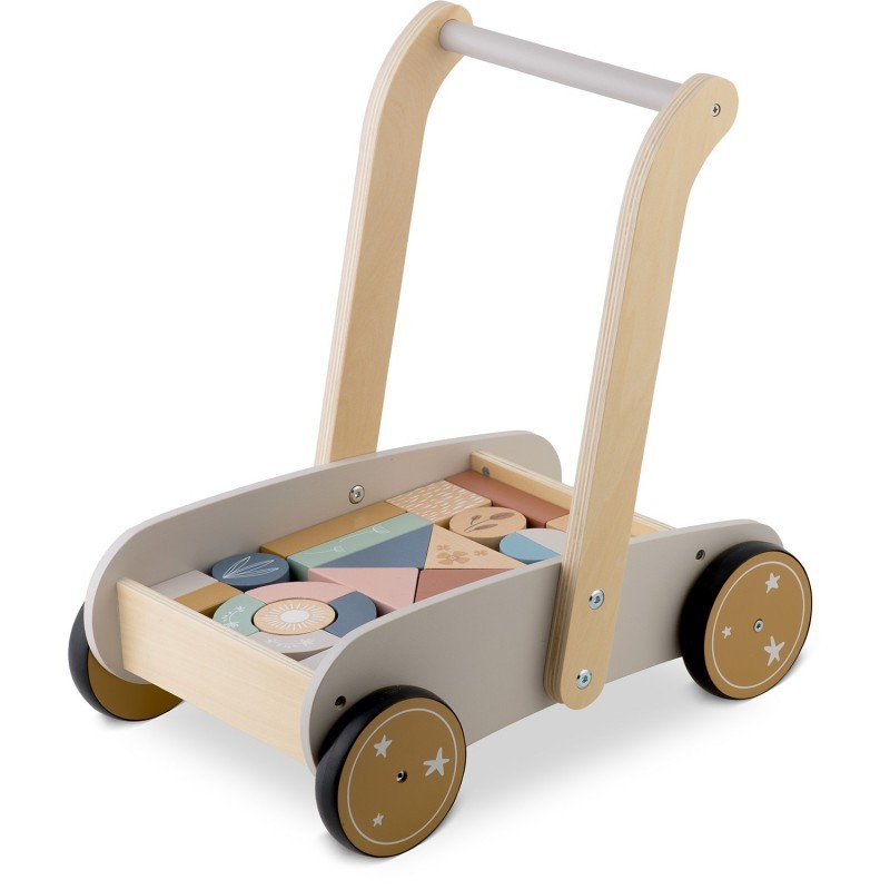 Puidust käimistugi klotsidega