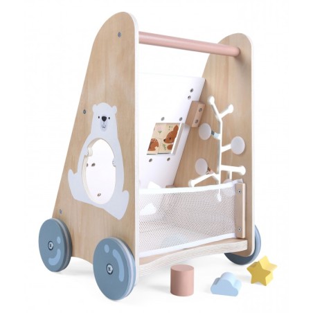 Puidust õpetlik käimistugi tegeluskeskus