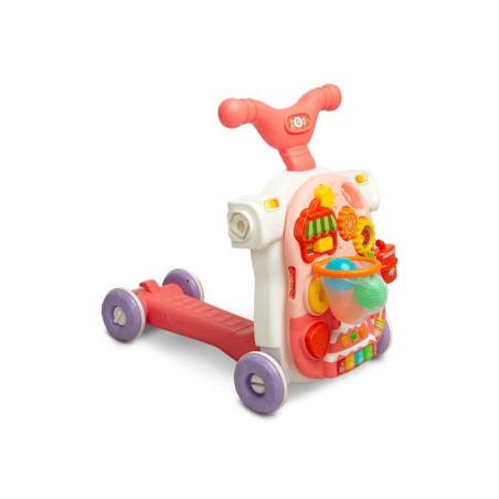 MULTIFUNKTSIONAALNE Käimistugi mängulaud 5IN1 ROOSA