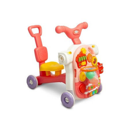 MULTIFUNKTSIONAALNE Käimistugi mängulaud 5IN1 ROOSA