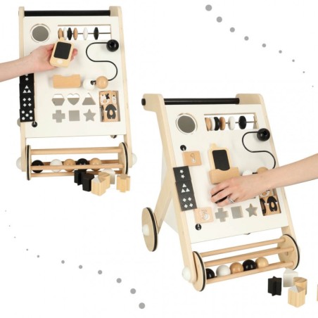 Puidust käimistugi tegeluskeskus