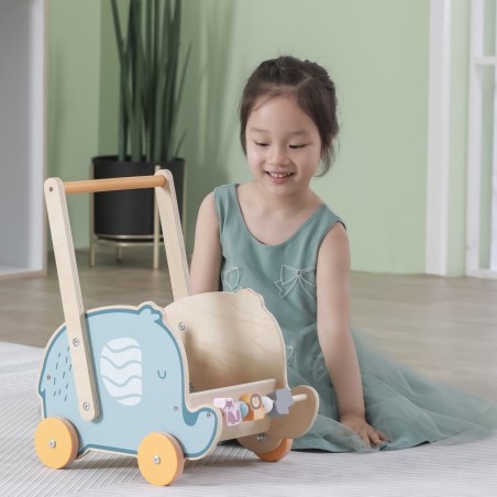 Puidust käimistugi käru Elevant