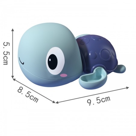 Kilpkonn, ujuv vannimänguasi, sinine