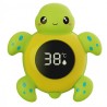 Beebi 2-in-1 vannitermomeeter vee ja toatemperatuuri mõõtmiseks kilpkonn