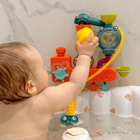 Vannimänguasi kraan, dušš, ülevoolupart