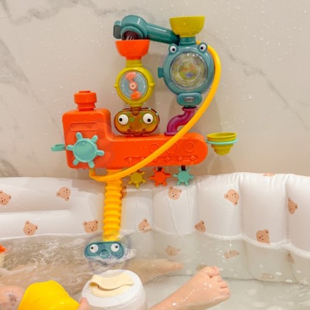 Vannimänguasi kraan, dušš, ülevoolupart